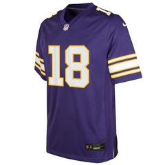 NFL Minnesota Vikings Justin Jefferson  Youth Game Jersey