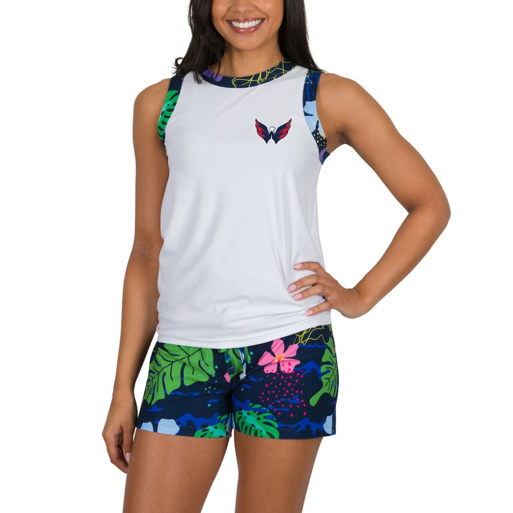 Washington Capitals Concepts Sport Women's Roamer Knit Tank Top & Shorts Set