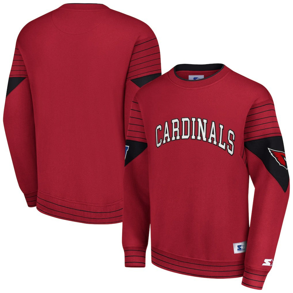 NFL Arizona Cardinals Starter Face-Off Pullover Sweatshirt