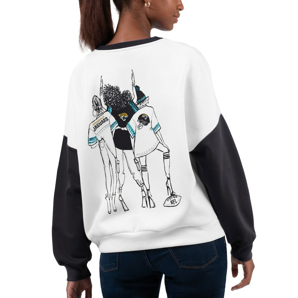 NFL Jacksonville Jaguars G-III 4Her by Carl Banks Women's A-Game Pullover Sweatshirt