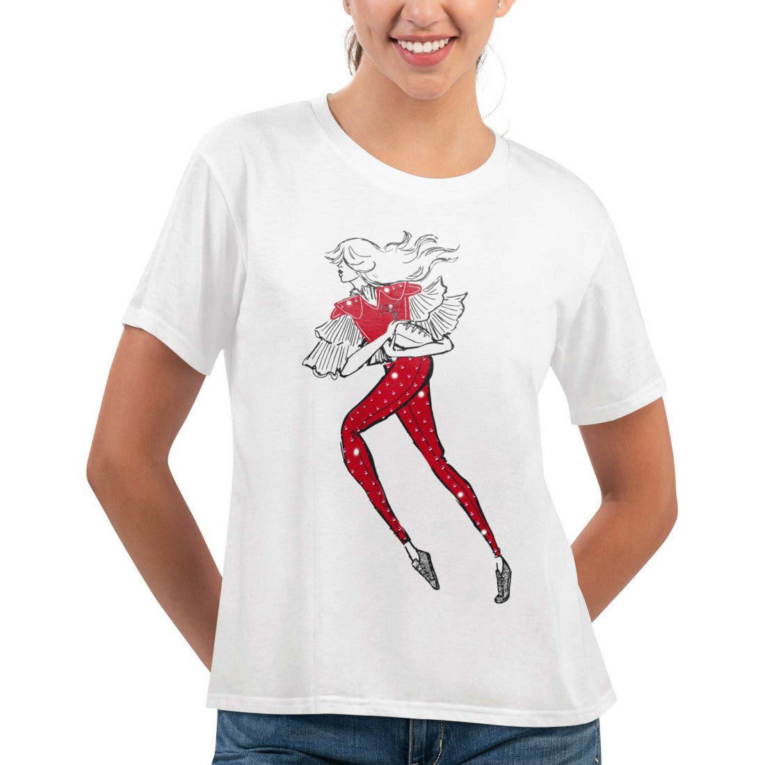 NFL Tampa Bay Buccaneers G-III 4Her by Carl Banks Women's Play The Ball T-Shirt