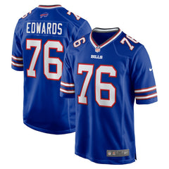 NFL Buffalo Bills David Edwards  Game Jersey