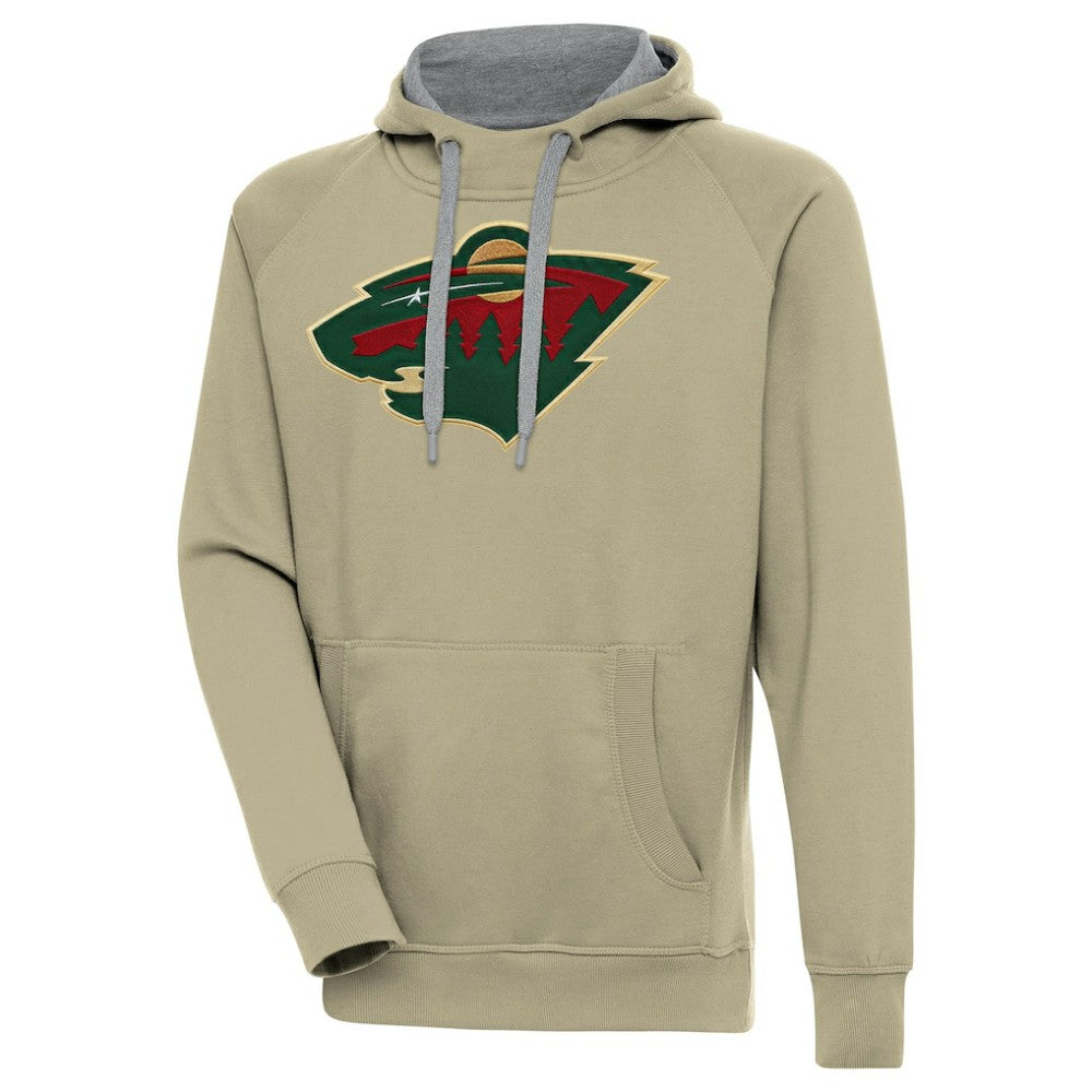 Minnesota Wild Antigua Victory Pullover Hoodie