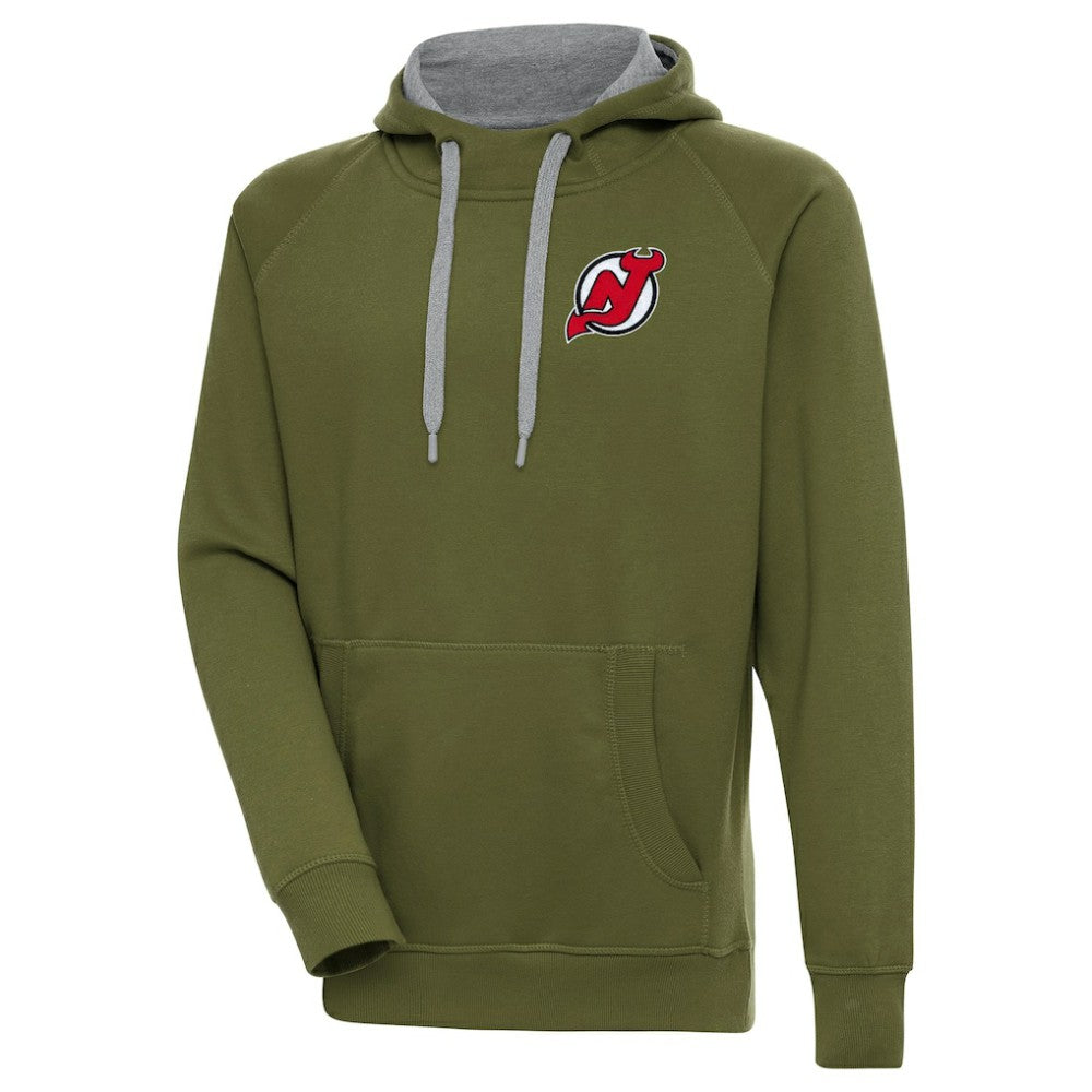 New Jersey Devils Antigua Victory Pullover Hoodie