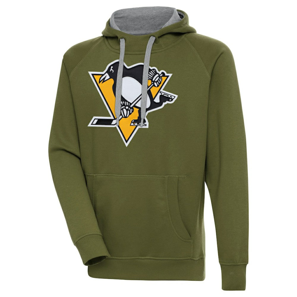 Pittsburgh Penguins Antigua Victory Pullover Hoodie