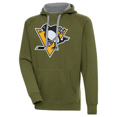 Pittsburgh Penguins Antigua Victory Pullover Hoodie