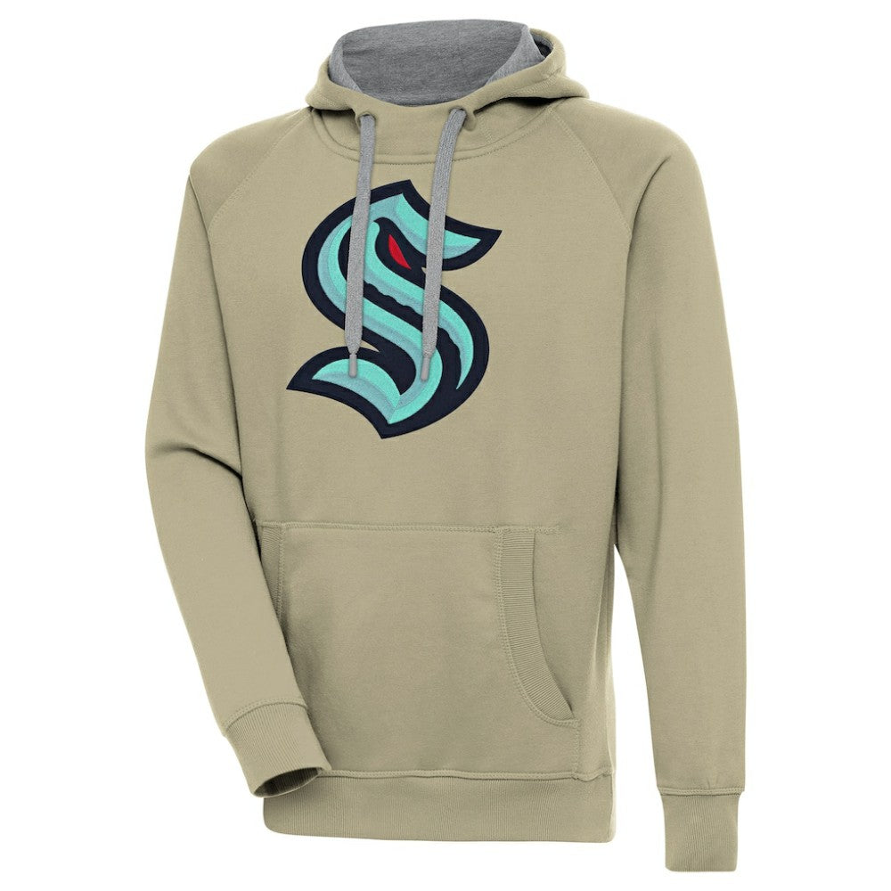 Seattle Kraken Antigua Victory Pullover Hoodie