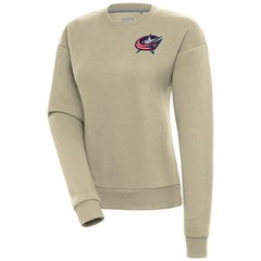 Columbus Blue Jackets Antigua Women's Victory Pullover Sweatshirt