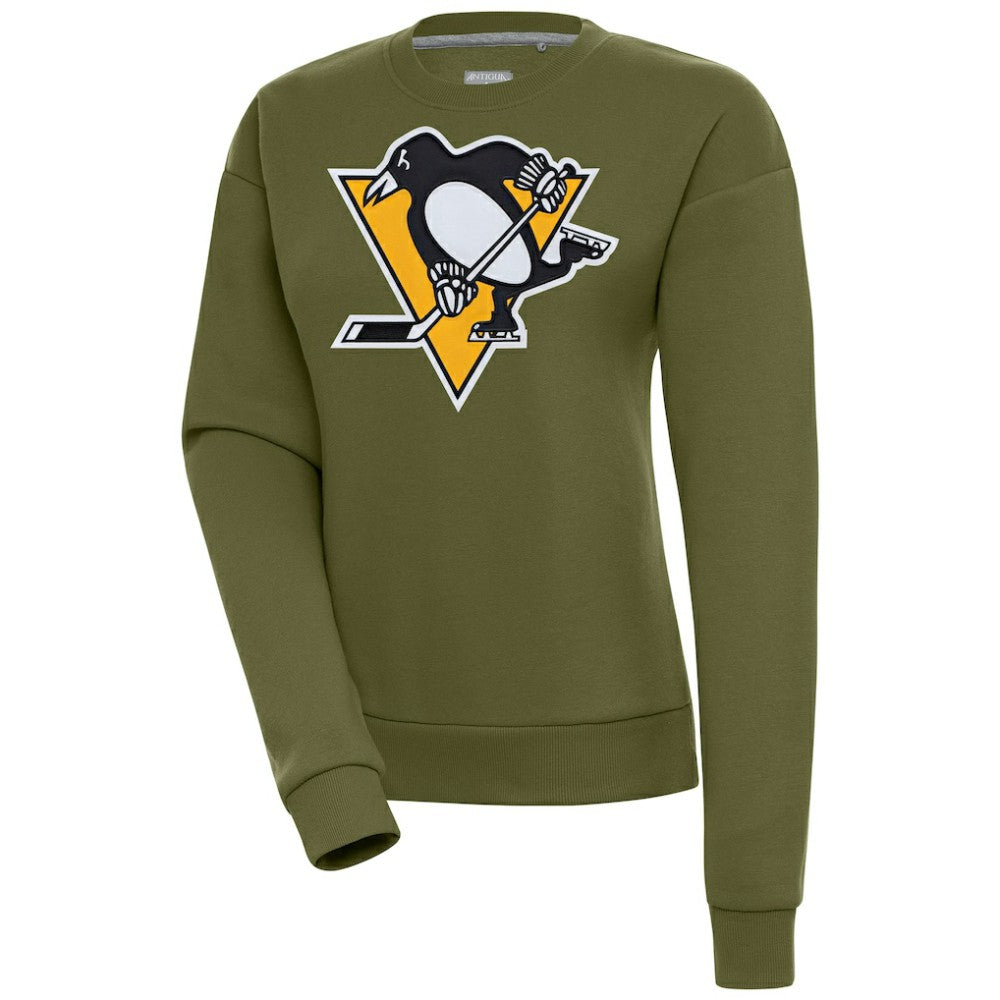 Pittsburgh Penguins Antigua Women's Victory Pullover Sweatshirt