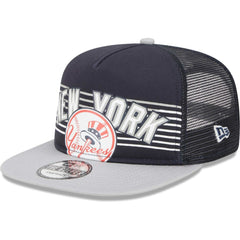 New York Yankees Speed Golfer Trucker Snapback Hat - Navy | New Era