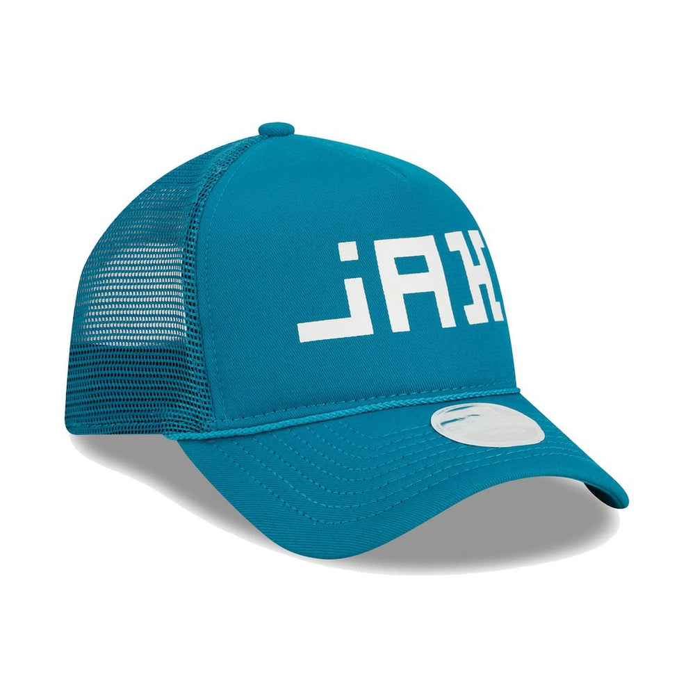 NFL Jacksonville Jaguars Women's McGee Trucker 9FORTY Adjustable Hat