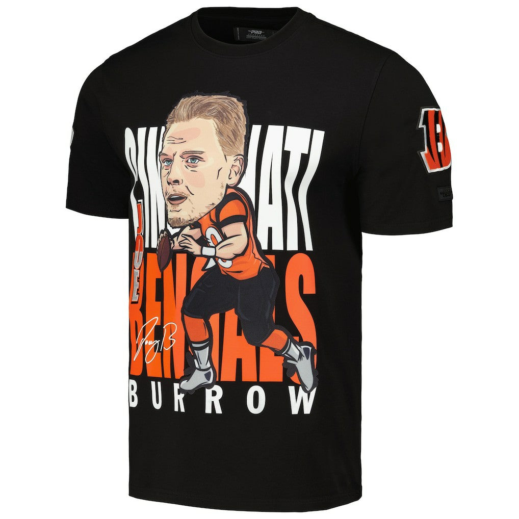 NFL Cincinnati Bengals Joe Burrow  Pro Standard Avatar Remix Player Graphic T-Shirt