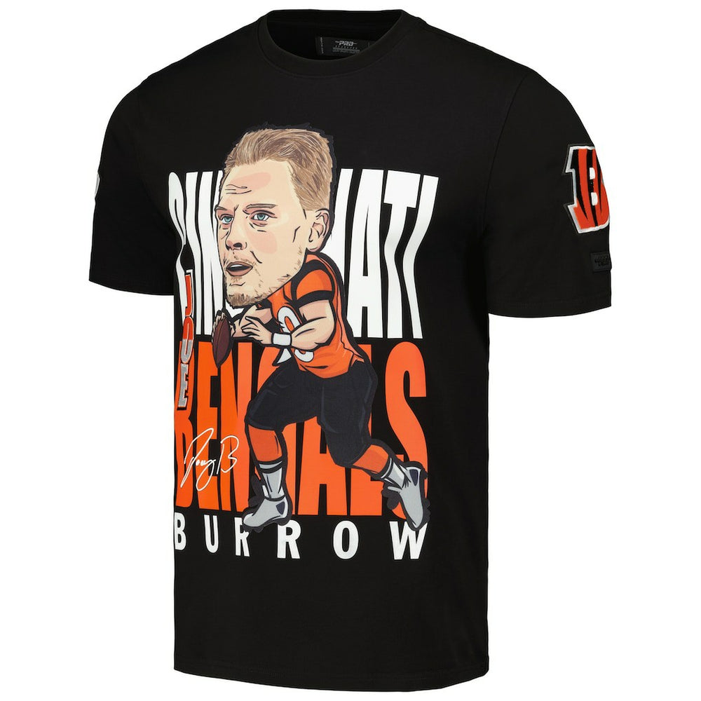 NFL Cincinnati Bengals Joe Burrow  Pro Standard Avatar Remix Player Graphic T-Shirt