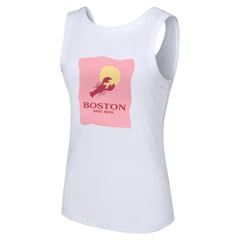 Boston Red Sox Lusso Style Women's Lindy Tank Top - White