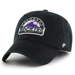 Colorado Rockies Cooperstown Collection Franchise Fitted Hat - Black | 47 brand