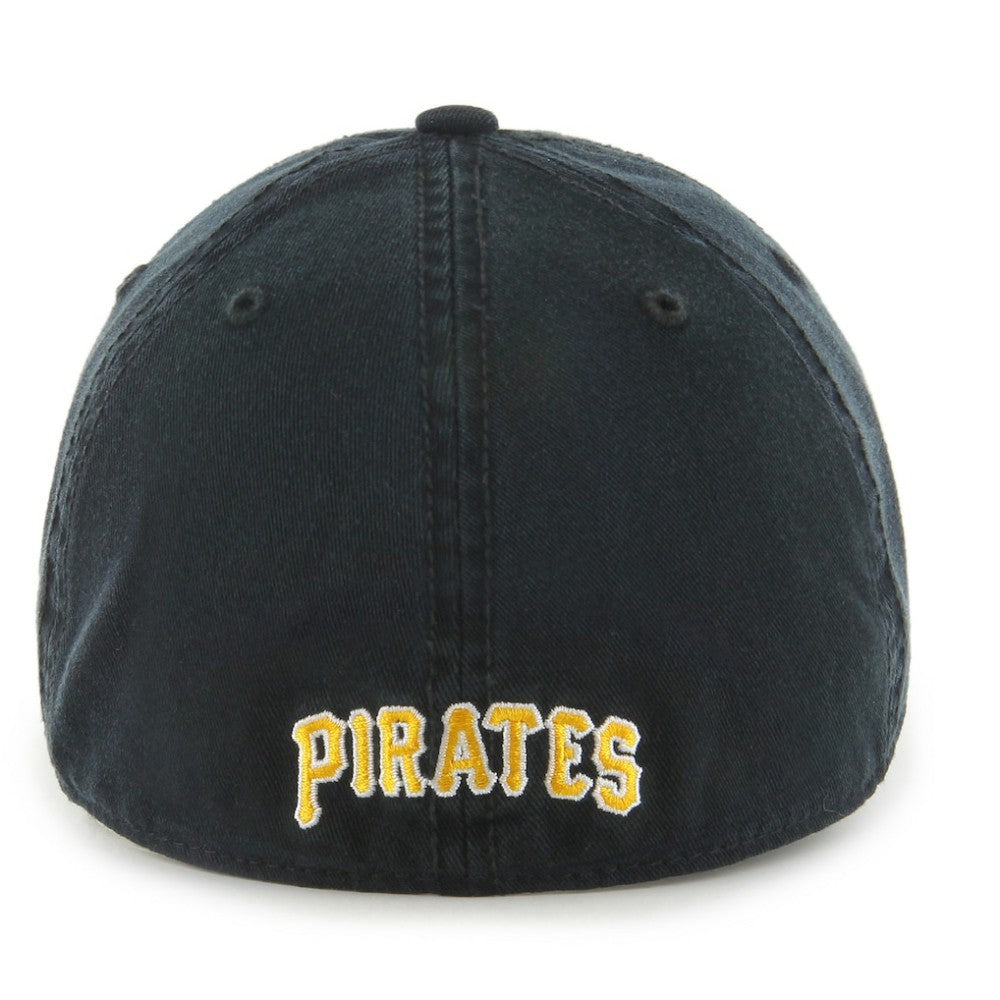 Pittsburgh Pirates Cooperstown Collection Franchise Fitted Hat - Black | 47 brand