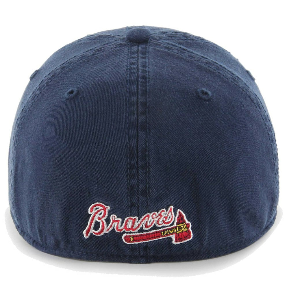 Atlanta Braves Franchise Logo Fitted Hat - Navy | 47 brand