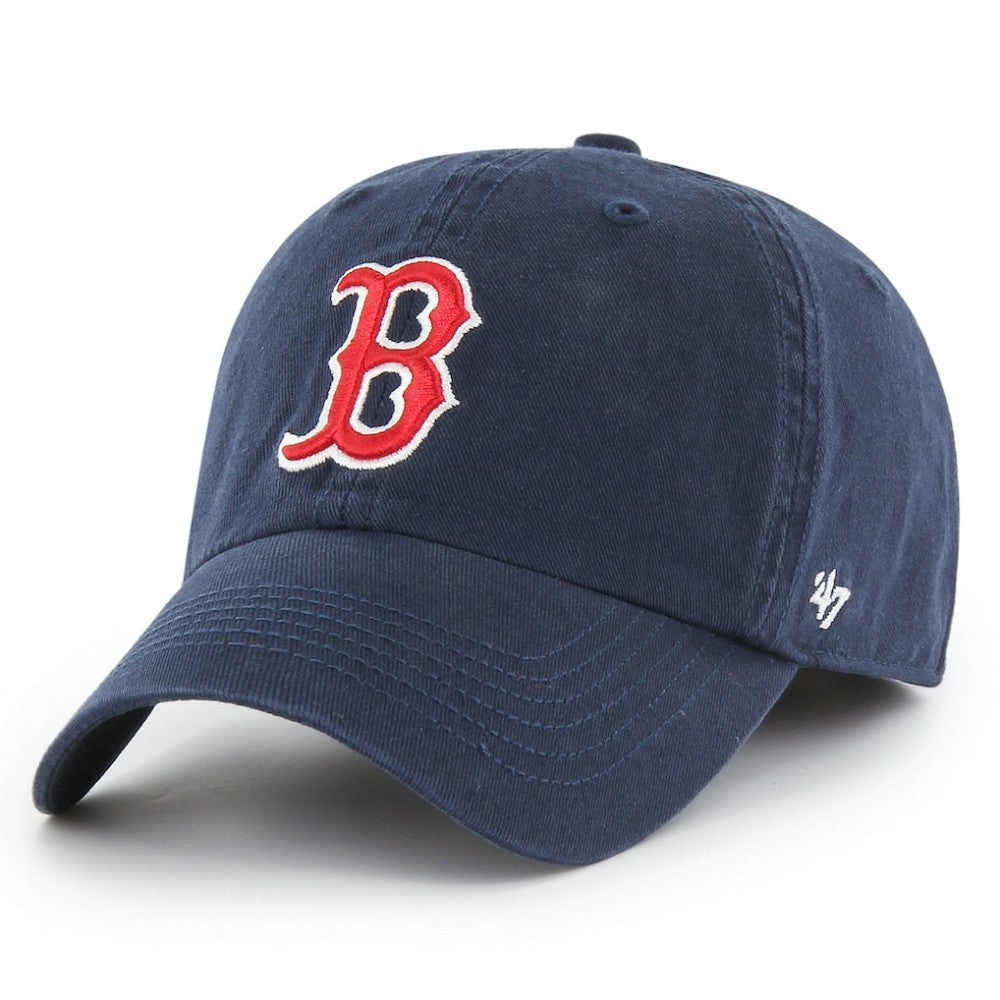 Boston Red Sox Franchise Logo Fitted Hat - Navy | 47 brand