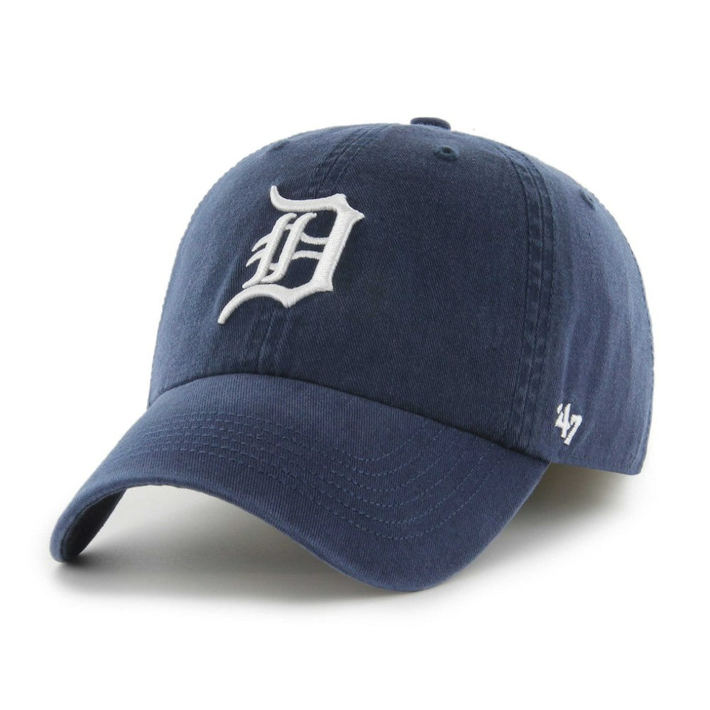 Detroit Tigers Franchise Logo Fitted Hat - Navy | 47 brand