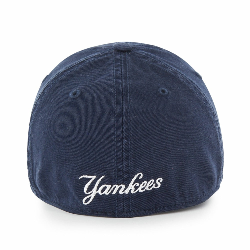 New York Yankees Franchise Logo Fitted Hat - Navy | 47 brand