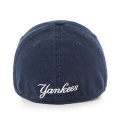 New York Yankees Franchise Logo Fitted Hat - Navy | 47 brand