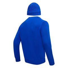 NFL Buffalo Bills Pro Standard Crewneck Pullover Sweater & Cuffed Knit Hat Box Gift Set