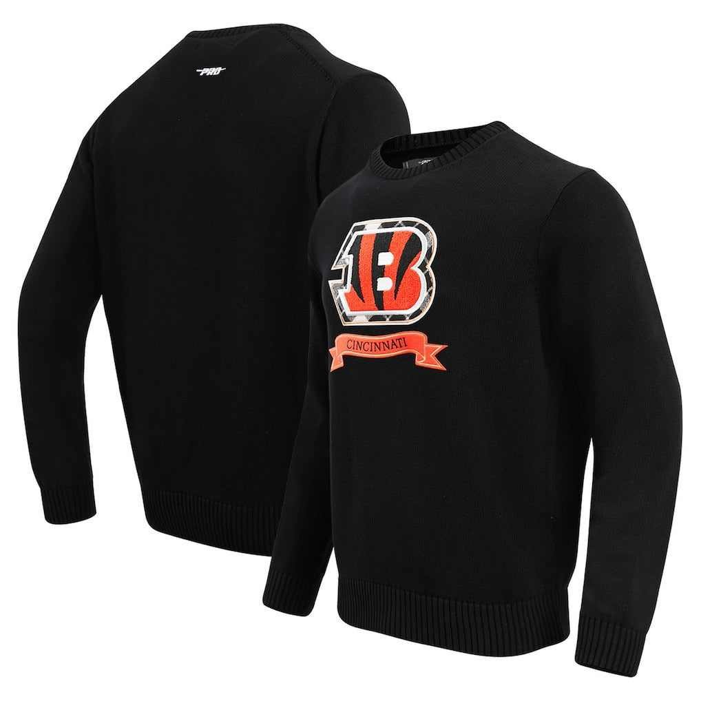 NFL Cincinnati Bengals Pro Standard Prep Knit Sweater
