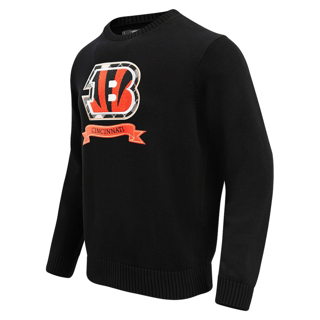 NFL Cincinnati Bengals Pro Standard Prep Knit Sweater