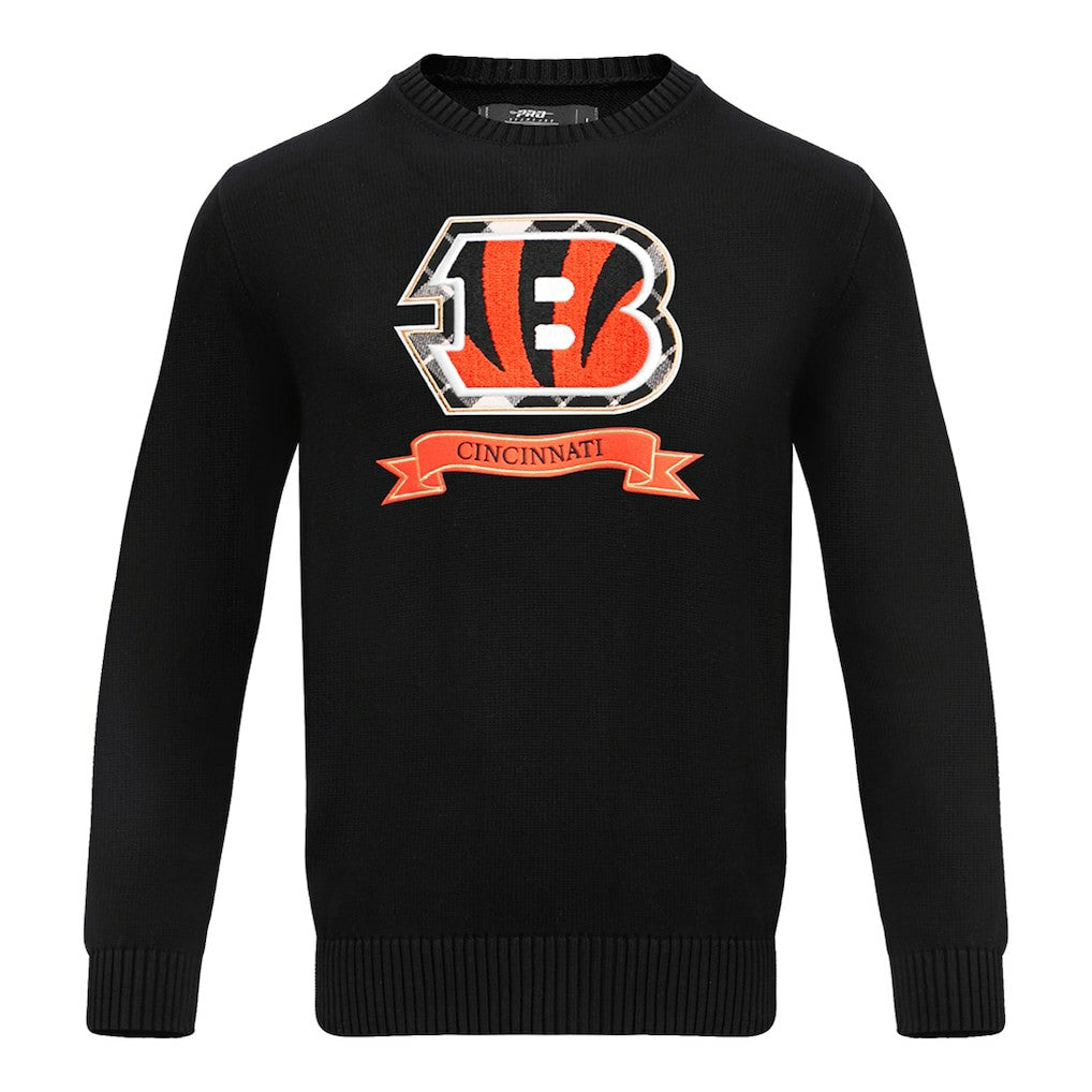 NFL Cincinnati Bengals Pro Standard Prep Knit Sweater