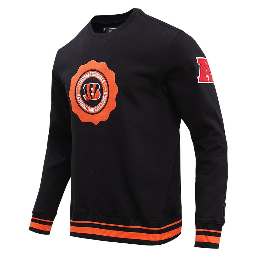 NFL Cincinnati Bengals Pro Standard Crest Emblem Pullover Sweatshirt
