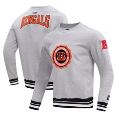 NFL Cincinnati Bengals Pro Standard Crest Emblem Pullover Sweatshirt
