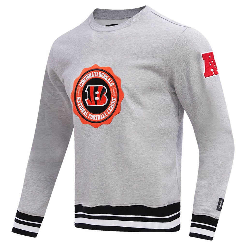 NFL Cincinnati Bengals Pro Standard Crest Emblem Pullover Sweatshirt