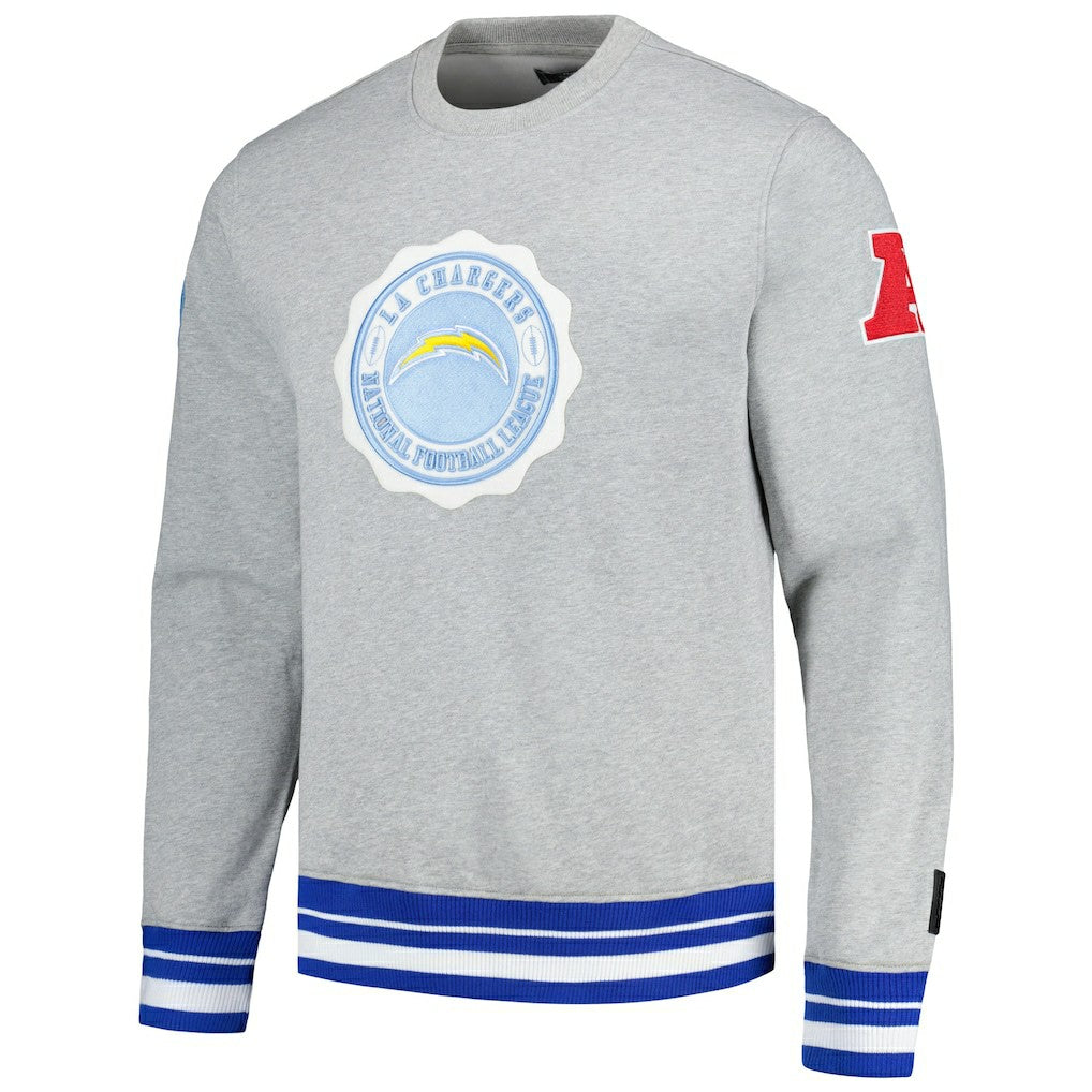 NFL Los Angeles Chargers Pro Standard Crest Emblem Pullover Sweatshirt