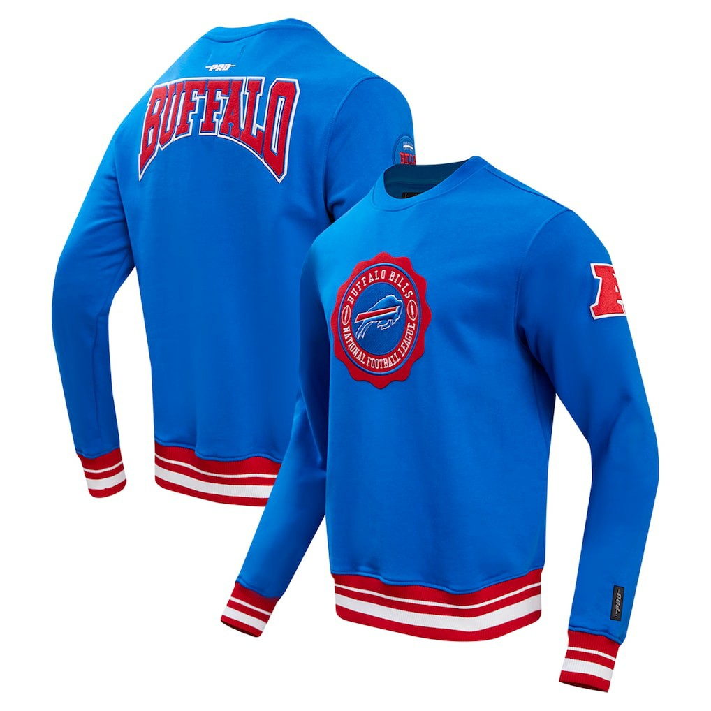 NFL Buffalo Bills Pro Standard Crest Emblem Pullover Sweatshirt