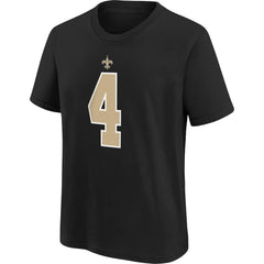 NFL New Orleans Saints Derek Carr  Youth Player Name & Number T-Shirt