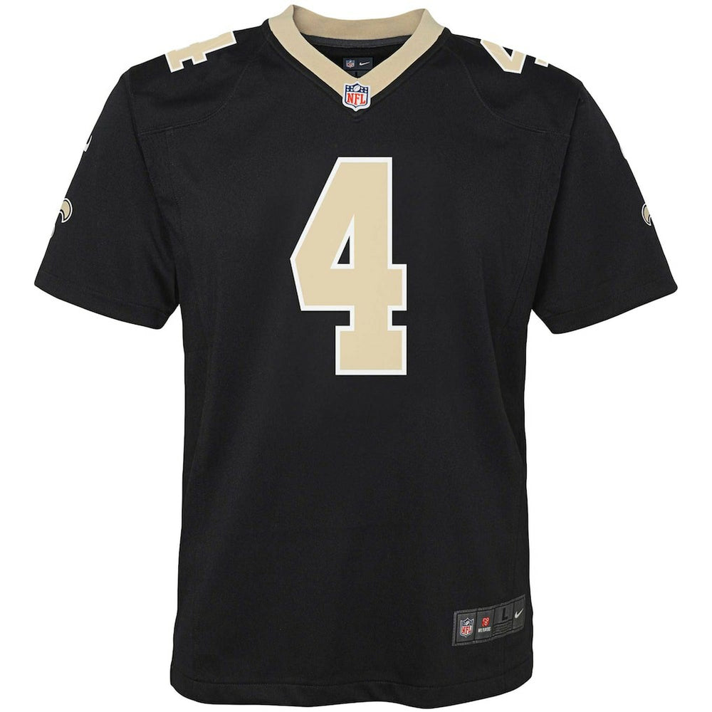 NFL New Orleans Saints Derek Carr  Youth Game Jersey