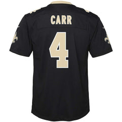 NFL New Orleans Saints Derek Carr  Youth Game Jersey