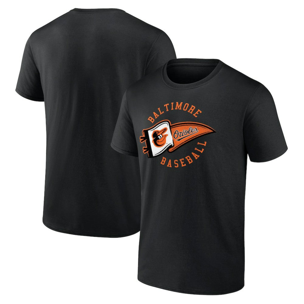 Baltimore Orioles Hometown Baltimore Pennant T-Shirt - Black