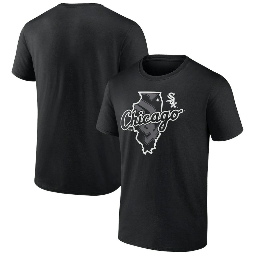 Chicago White Sox Hometown Sox State T-Shirt - Black