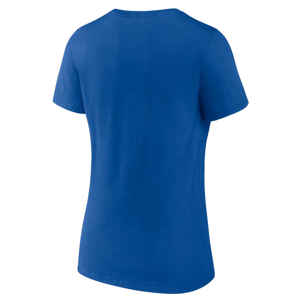 Kansas City Royals Women's Hometown Retro Crown V-Neck T-Shirt - Royal
