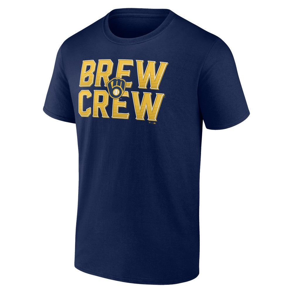 Milwaukee Brewers Hometown Brew Crew Fancy T-Shirt - Navy