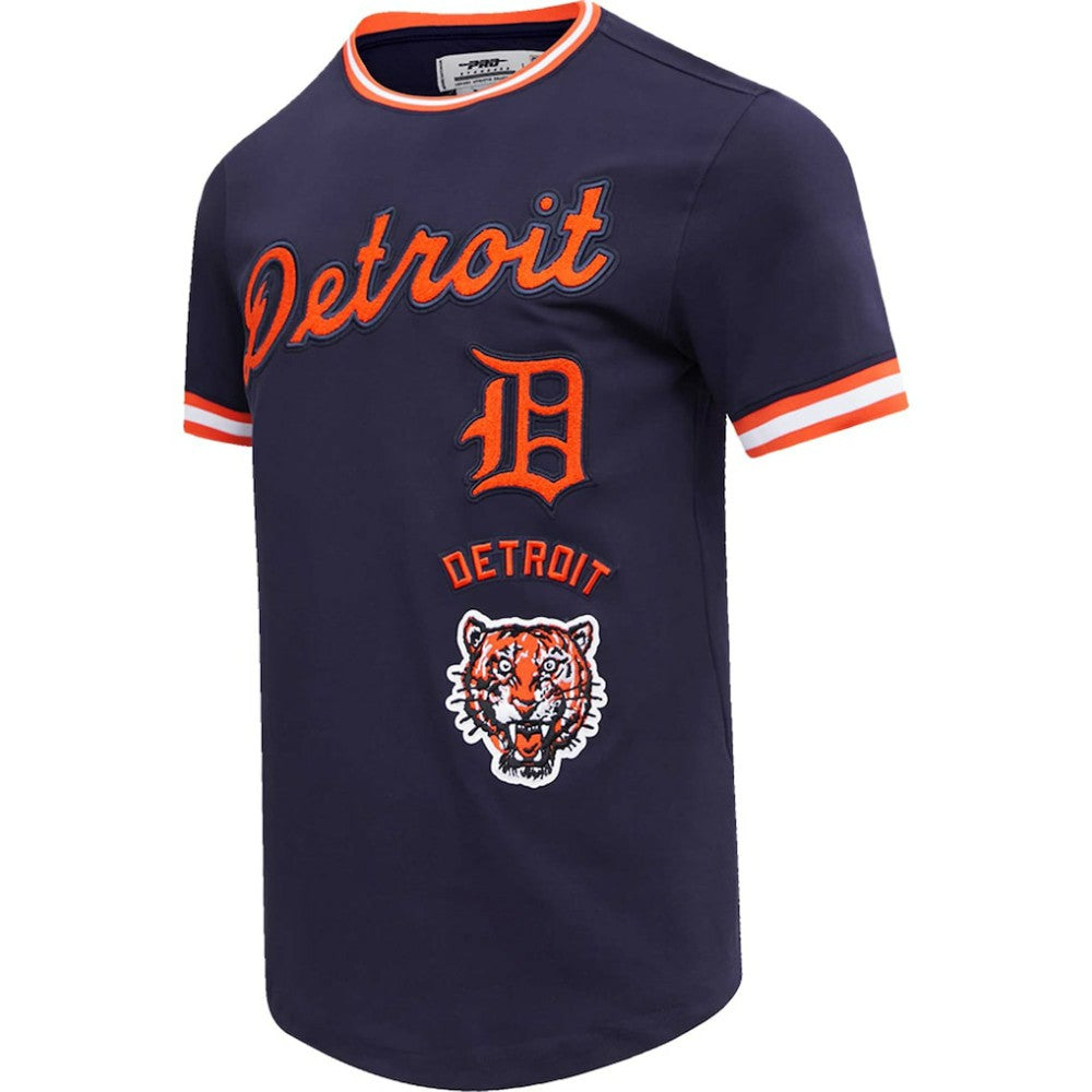 Detroit Tigers Pro Standard Cooperstown Collection Retro Classic T-Shirt - Navy