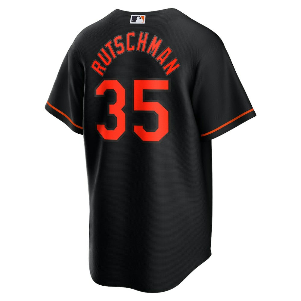 Adley Rutschman Baltimore Orioles Alternate Replica Player Jersey - Black | Nike