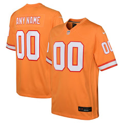 NFL Tampa Bay Buccaneers Youth Custom Throwback Game Jersey