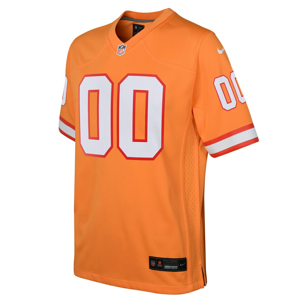 NFL Tampa Bay Buccaneers Youth Custom Throwback Game Jersey