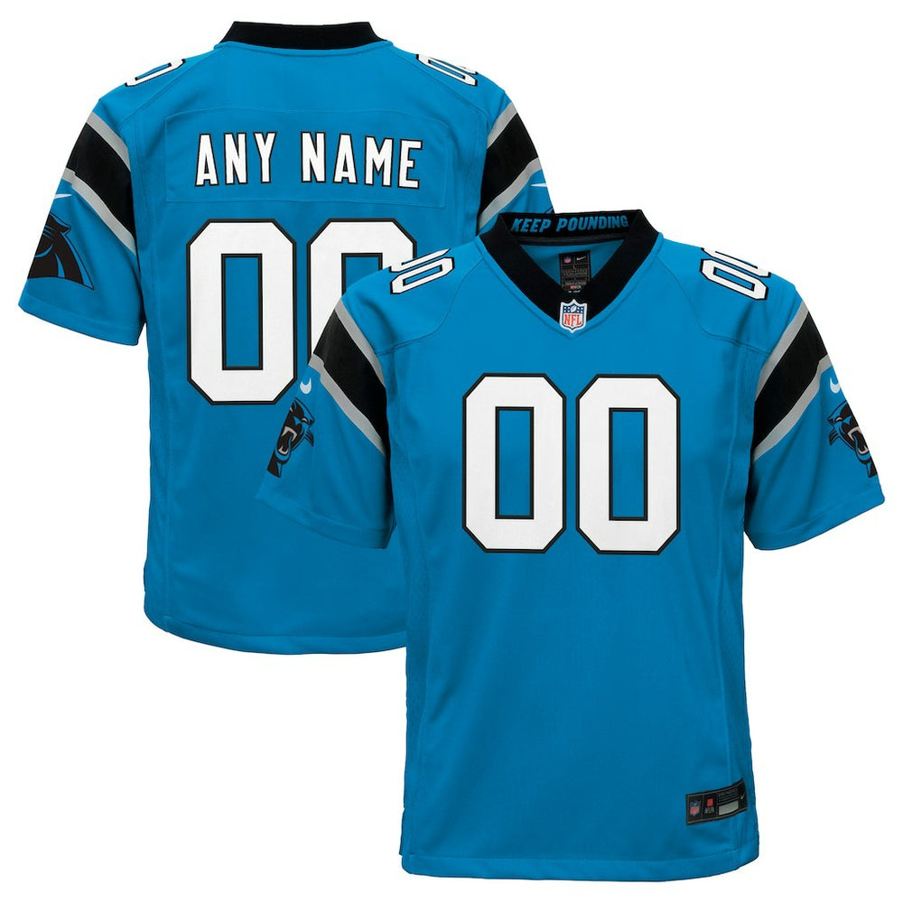 NFL Carolina Panthers Youth Alternate Custom Game Jersey