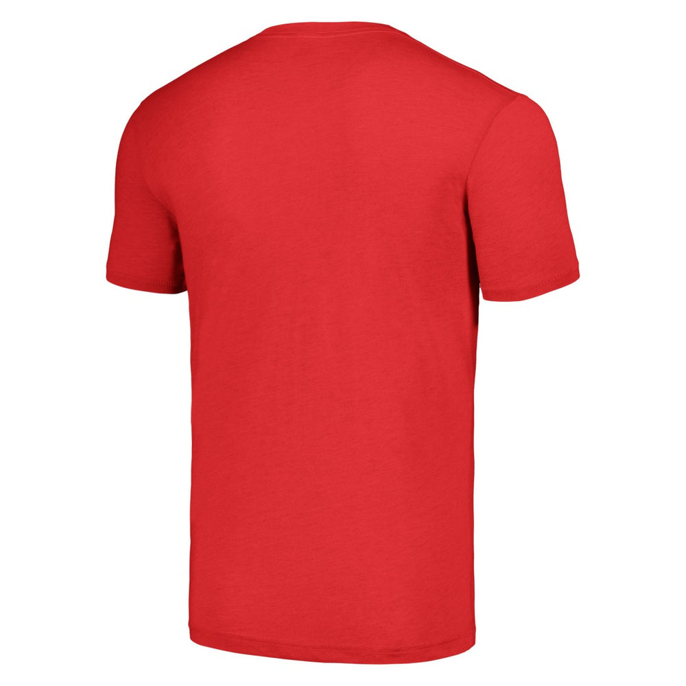 NFL Tampa Bay Buccaneers Ronde Barber  Homage Unisex Caricature Retired Player Tri-Blend T-Shirt
