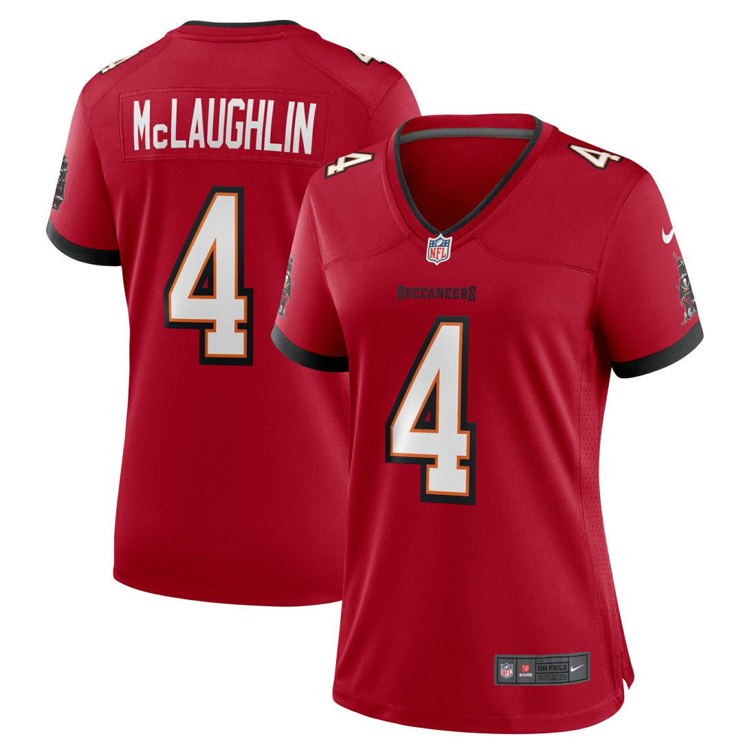NFL Tampa Bay Buccaneers Chase McLaughlin  Women's Game Player Jersey