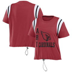 NFL Arizona Cardinals WEAR by Erin Andrews Women's Cinched Colorblock T-Shirt