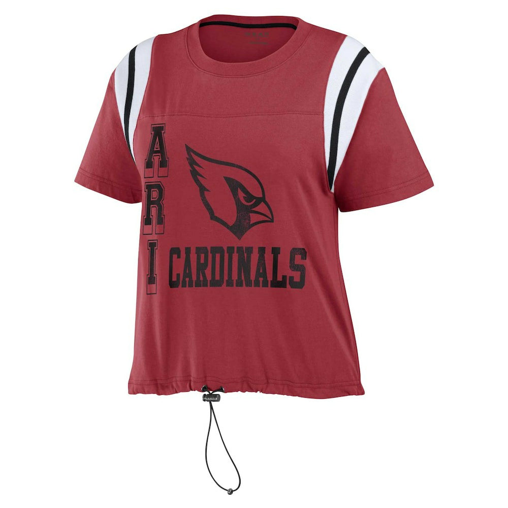 NFL Arizona Cardinals WEAR by Erin Andrews Women's Cinched Colorblock T-Shirt
